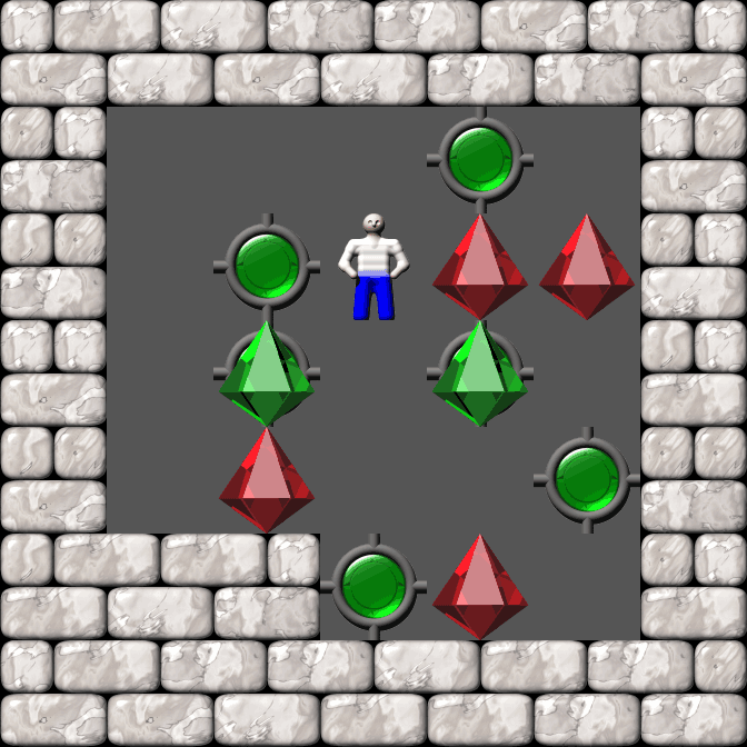 Sokoban The SokEvo collection level 12